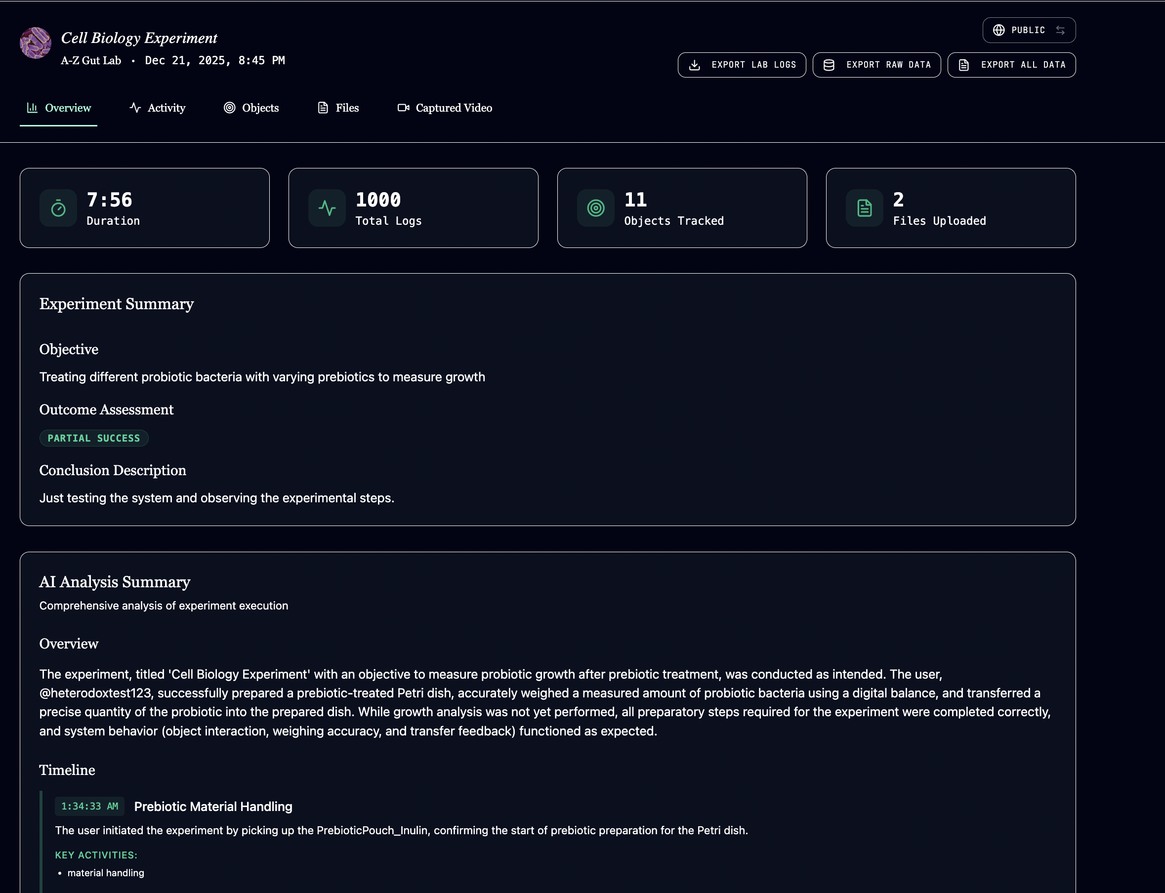 Experiment Engine Mockup 3